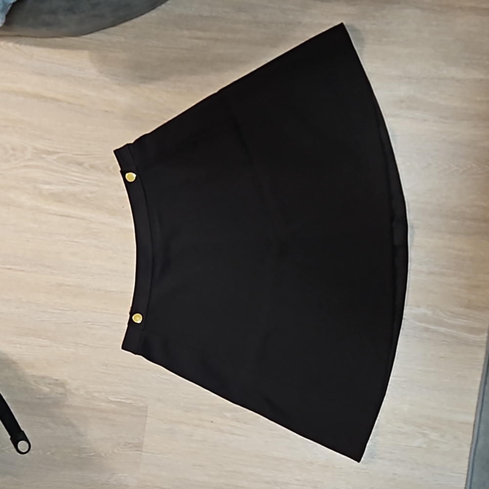 Kate Spade Military Crepe Skirt